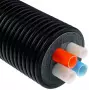 Труба теплоизолированная Кватро 3 РЕ-Ха четырехтрубная, Террендис  PEX-a 2x32x2,9-32x4,4-25x3,5/160 PN6/10 Бельгия